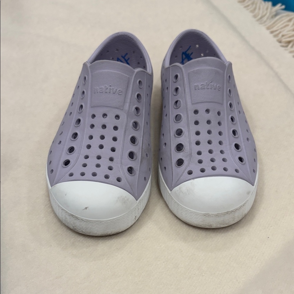 Native Kids Shoes - Lavender Slip-On Water Shoes